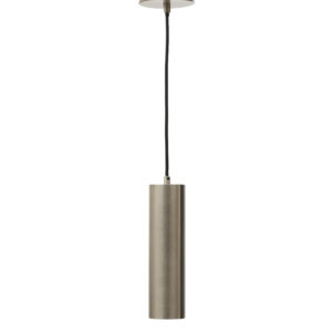 KAVE HOME Andia loftlampe - børstet sølv aluminium