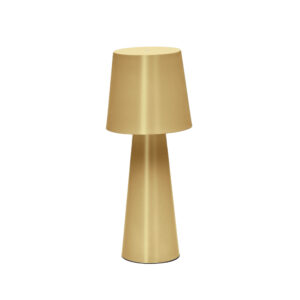 KAVE HOME Arenys stor bordlampe - guld metal