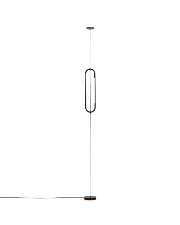 KAVE HOME Bow loftlampe - sort aluminium (Ø16)