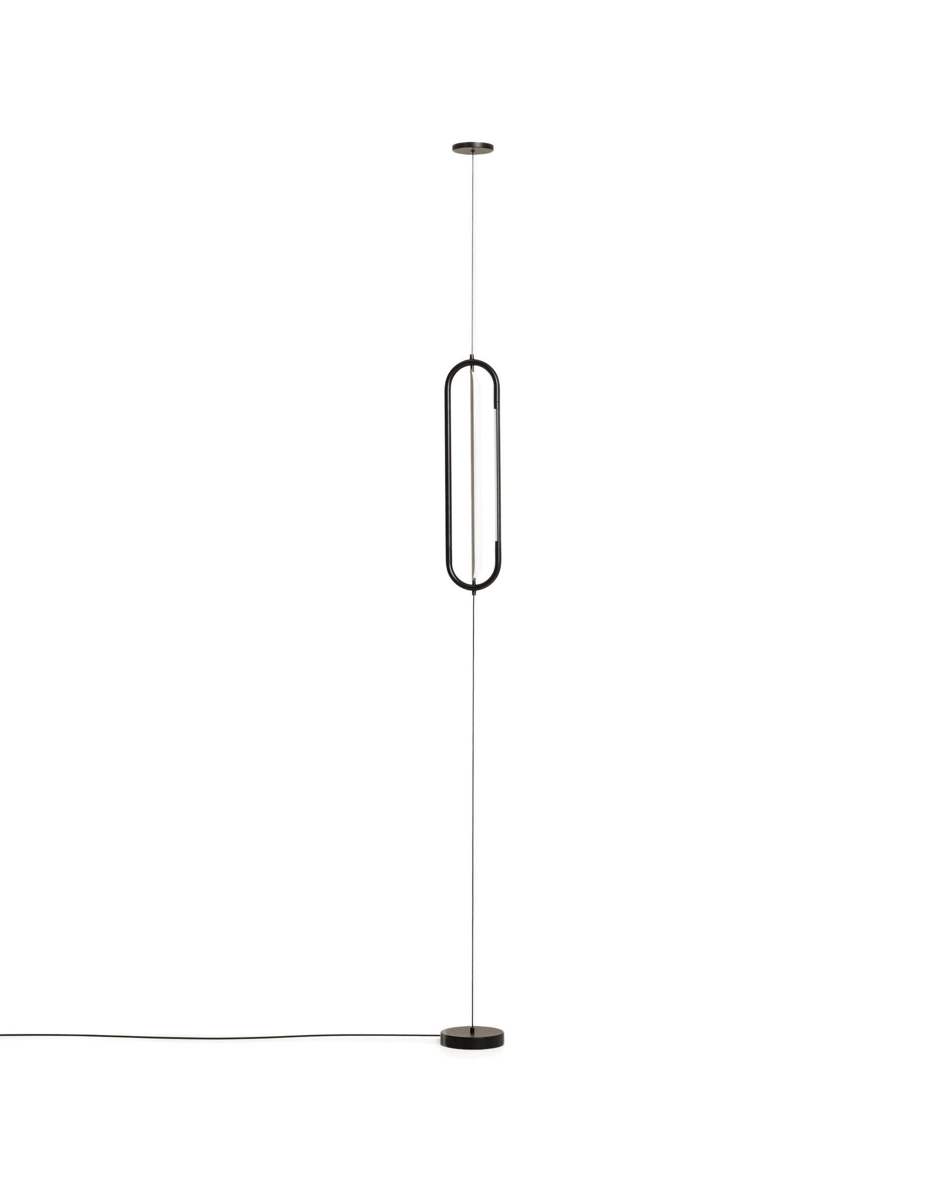 KAVE HOME Bow loftlampe - sort aluminium (Ø16)