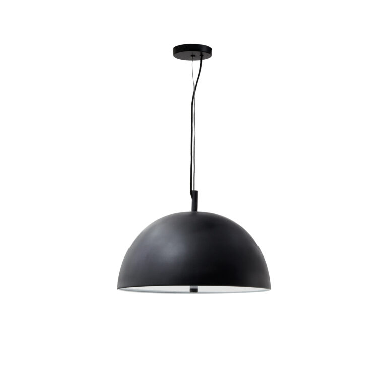 KAVE HOME Catlar loftlampe, rund - sort metal (Ø40)