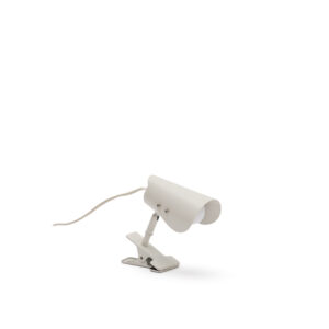KAVE HOME Jula lille bordlampe, m. klemme - grå metal