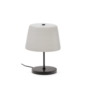 KAVE HOME Nefar bordlampe lavet af glaseret glas og zink
