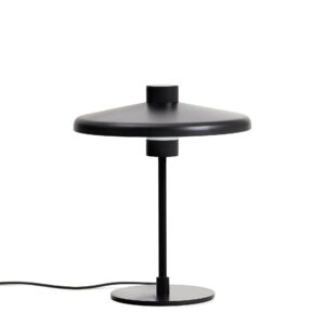 KAVE HOME Nuvira bordlampe - sort satin metal