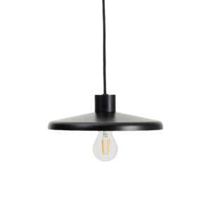 KAVE HOME Nuvira loftlampe - sort satin metal