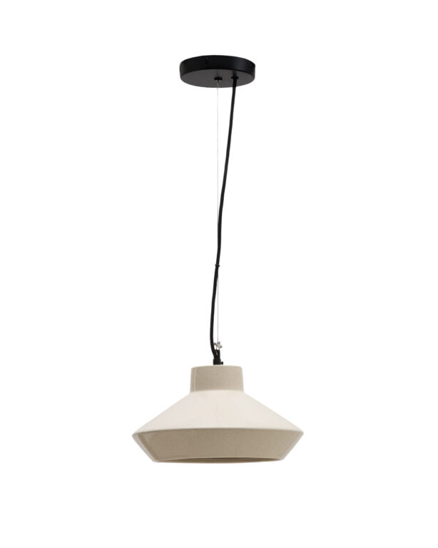 KAVE HOME Portol loftlampe - beige keramik