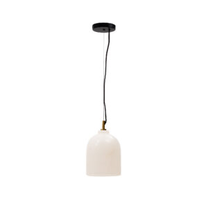 KAVE HOME Shenli loftlampe, rund - alabast (Ø15)