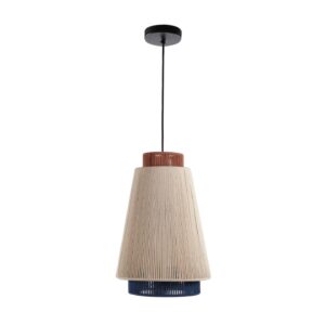 KAVE HOME Yuvia loftlampe - multifarvet jute