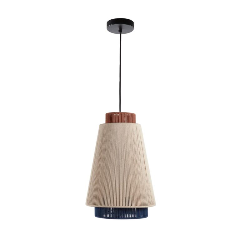 KAVE HOME Yuvia loftlampe - multifarvet jute