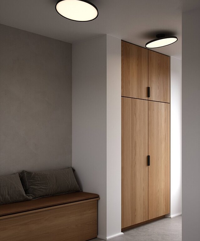 Kaito Pro 40 loftlampe, sort