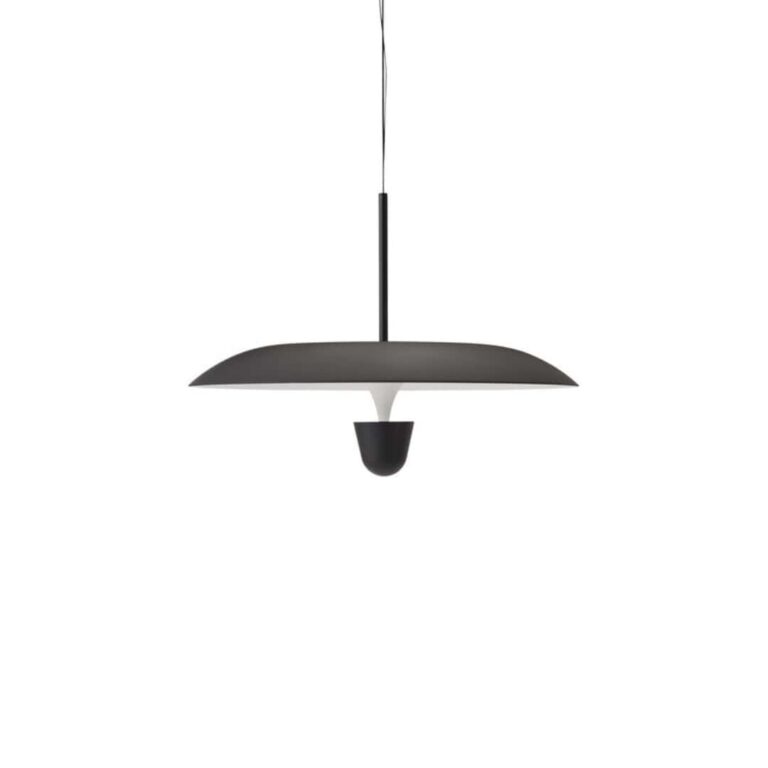 Kantarell pendel Ø55 - Sort - New Works