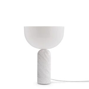 Kizu Bordlampe Hvid Marmor Small - New Works