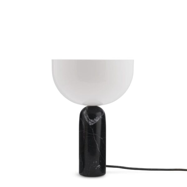 Kizu Bordlampe Sort Marmor Small - New Works