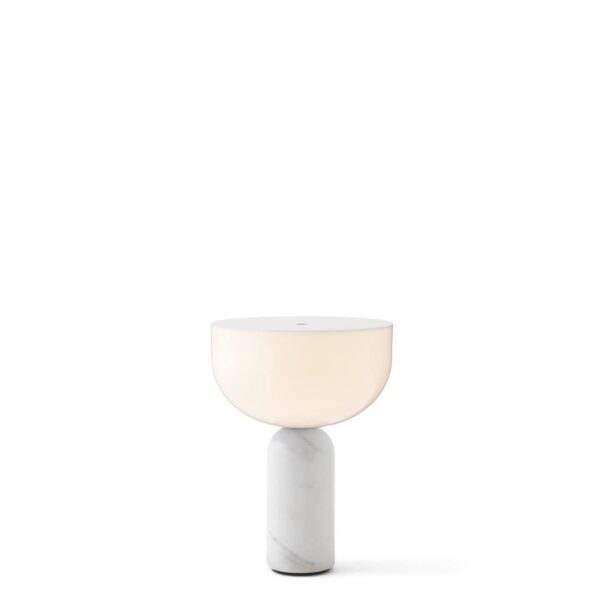 Kizu Portable Bordlampe White Marble - New Works