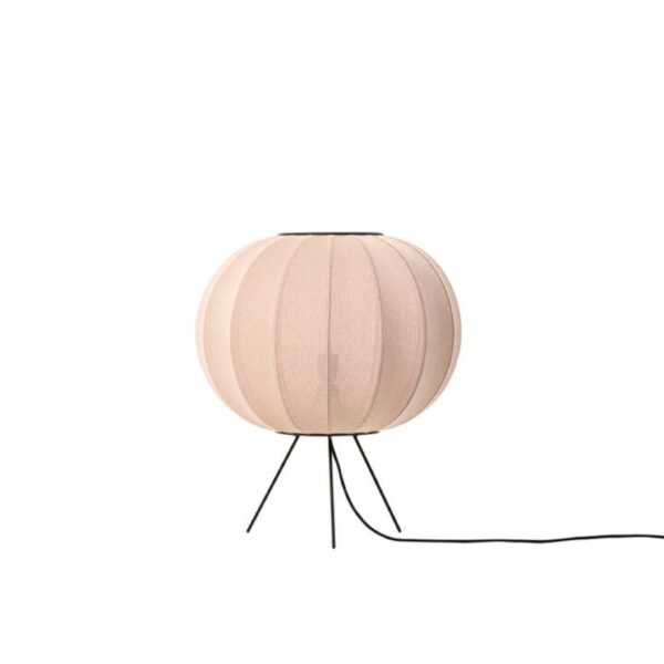 Knit-Wit 45 Round Gulvlampe Low Sand Stone - Så længe lager haves - Made by Hand