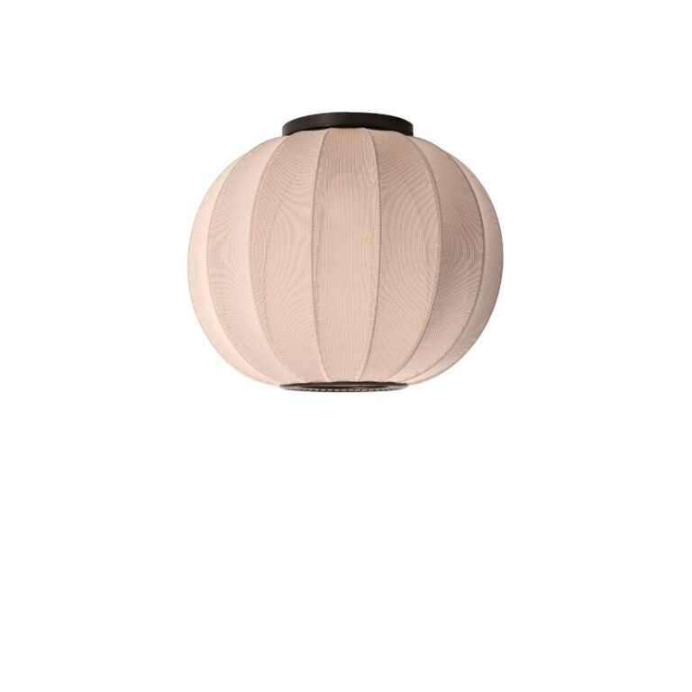 Knit-Wit 45 Rund Loftlampe Sand Stone - Made by Hand