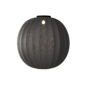 Knit-Wit 75 Rund Loftlampe Sort - Made by Hand