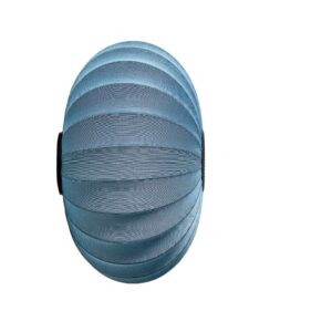 Knit-Wit 76 Oval Væg- og Loftlampe Blue Stone - Made by Hand