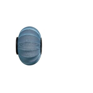 Knit-Wit Ø45 Oval Væg- og Loftlampe Blue Stone - Made by Hand