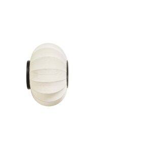 Knit-Wit Ø45 Oval Væg- og Loftlampe Perle Hvid - Made by Hand