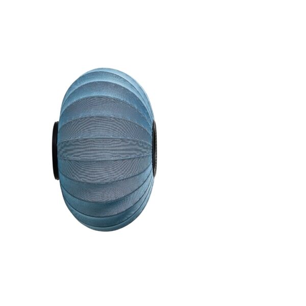 Knit-Wit Ø57 Oval Væg- og Loftlampe Blue Stone - Made by Hand