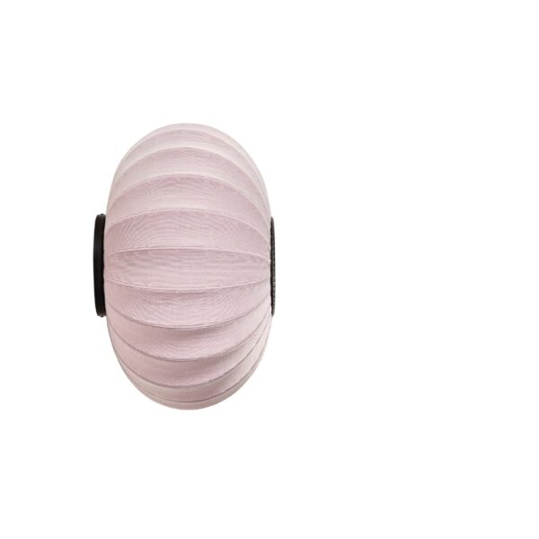 Knit-Wit Ø57 Oval Væg- og Loftlampe Light Pink - Made by Hand