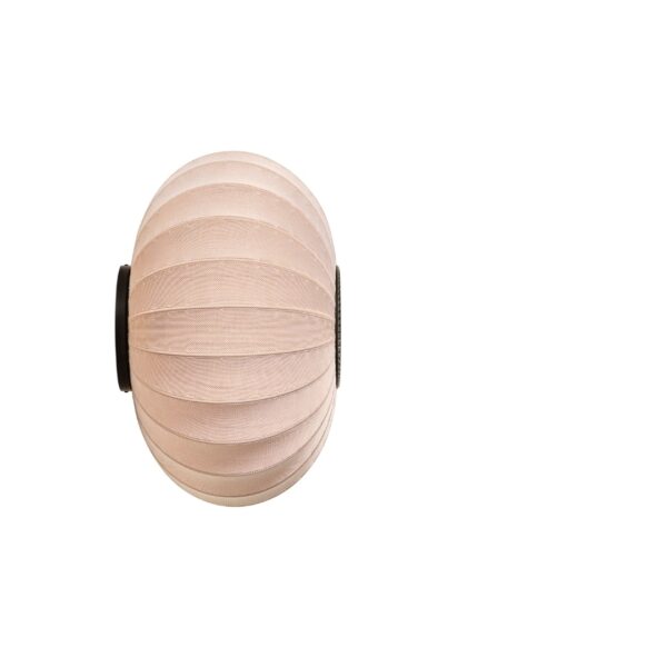 Knit-Wit Ø57 Oval Væg- og Loftlampe Sand Stone - Made by Hand