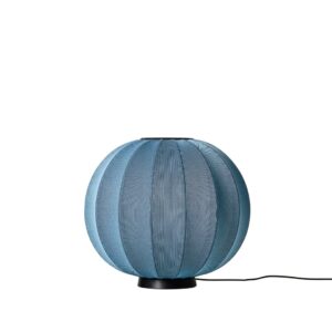 Knit-Wit Ø60 Round Gulvlampe Blue Stone - Made by Hand