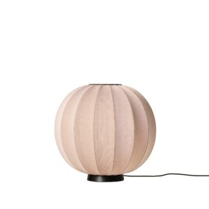 Knit-Wit Ø60 Round Gulvlampe Sand Stone - Made by Hand