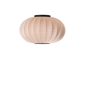 Knit-Wit Ø60 Rund Loftlampe Sand Stone - Made by Hand