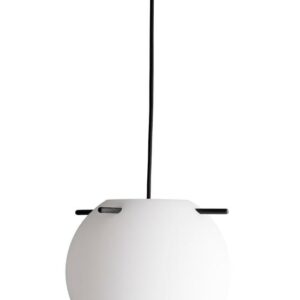 Koi pendel Ø25, opal/sort