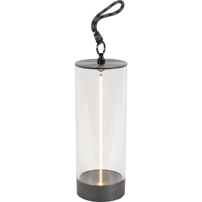 Konstsmide Edison udendørs genopladelig bordlampe, 24 cm