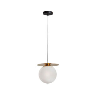 LAFORMA Manz loftlampe - frostet glas og messing metal