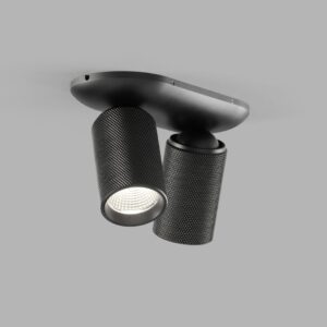 LIGHT-POINT Switch Tune Raw 2 2700/3000K Sort Loftlampe