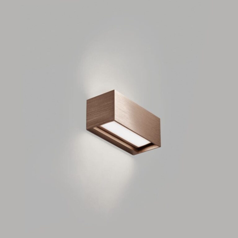 LINEA W1 150 væglampe - Rose Gold - LIGHT-POINT