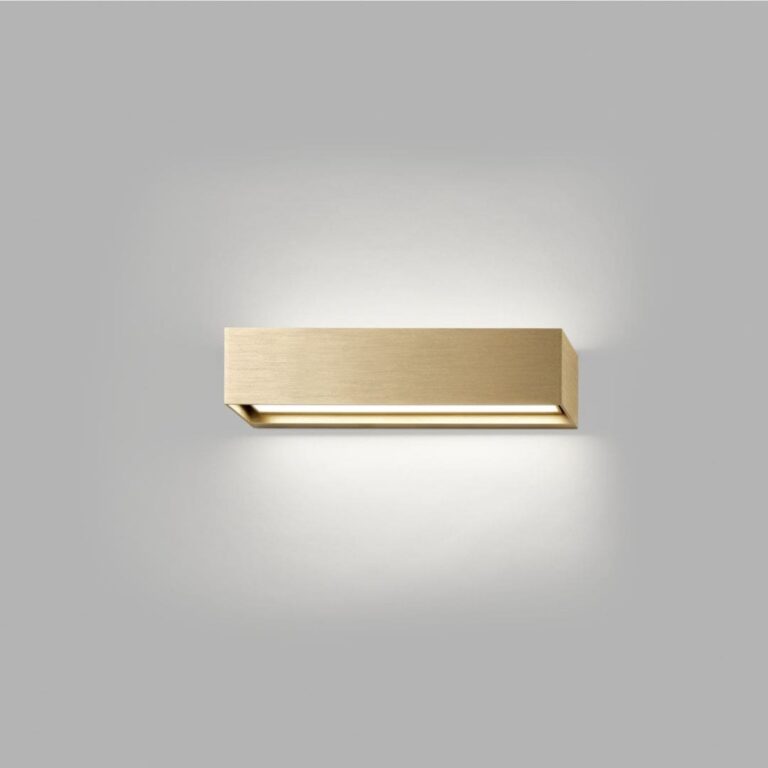 LINEA W2 300 væglampe - Brass - LIGHT-POINT