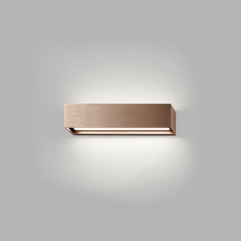 LINEA W2 300 væglampe - Rose Gold - LIGHT-POINT
