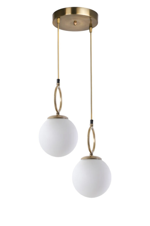 LUMI Annecy loftlampe - hvid og metal