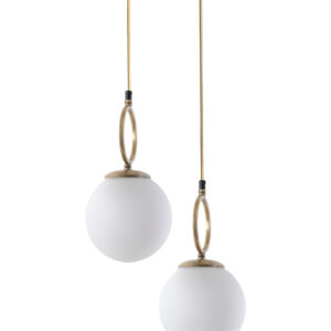 LUMI Annecy loftlampe - hvid og metal