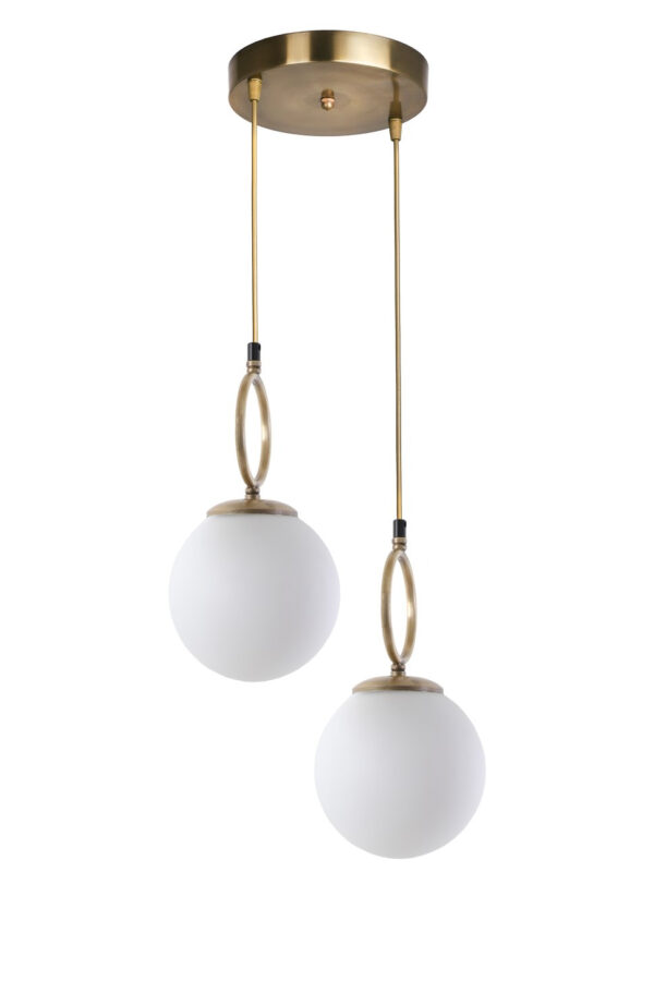 LUMI Annecy loftlampe - hvid og metal