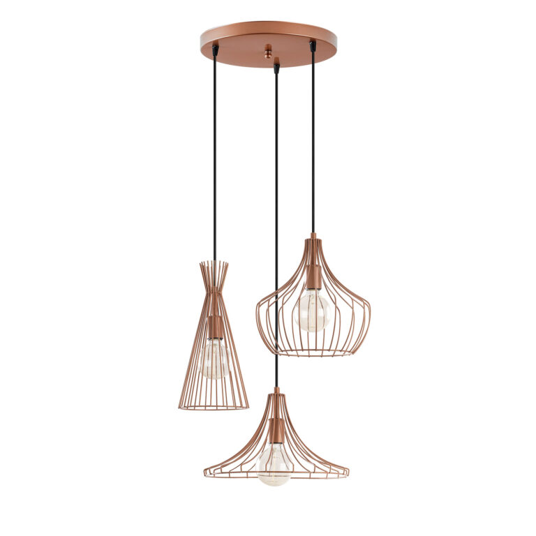 LUMI Auralis loftlampe - kobber metal