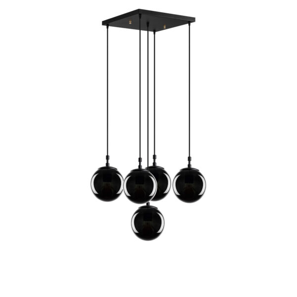 LUMI Cuenca loftlampe - sort metal