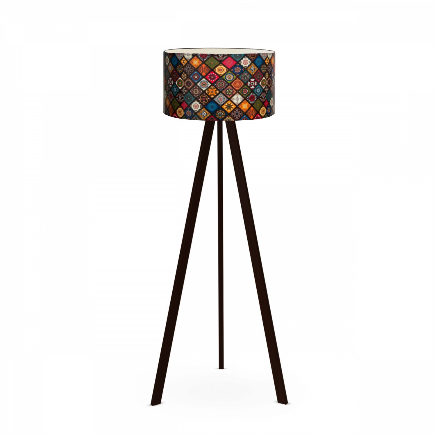 LUMI Lodi gulvlampe - multifarvet PVC og MDF