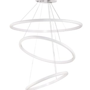 LUMI Rodez loftlampe LED - hvid aluminium