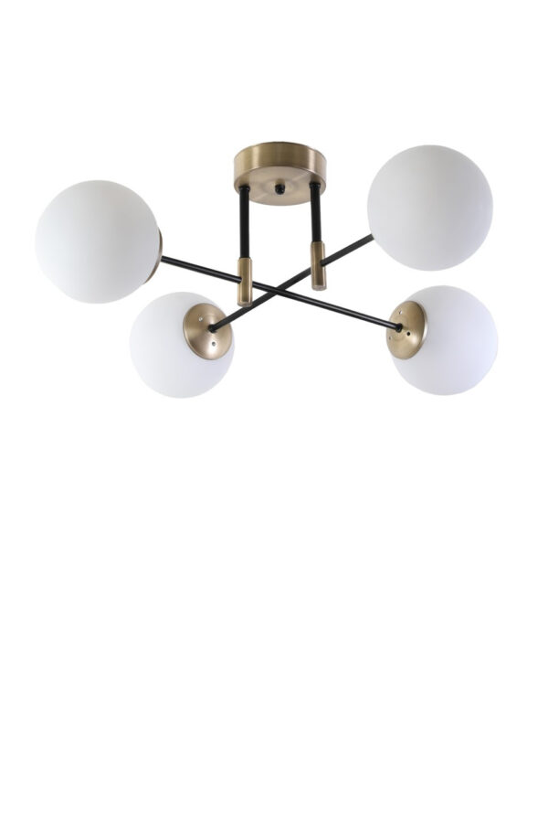 LUMI Toulon loftlampe - hvid og metal