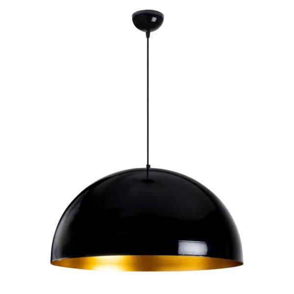 LUMI Vichy loftlampe - sort metal