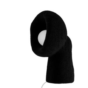 LUMI Wabi Sabi Echo - Sort bordlampe