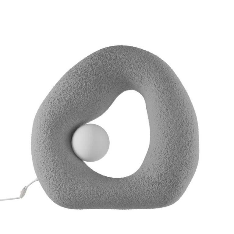 LUMI Wabi Sabi Pond bordlampe - betongrå polymerkomposit