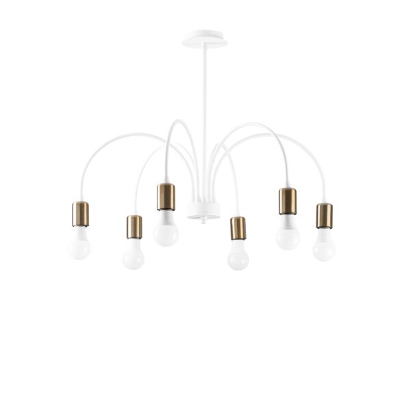LUMI loftlampe - hvid metal