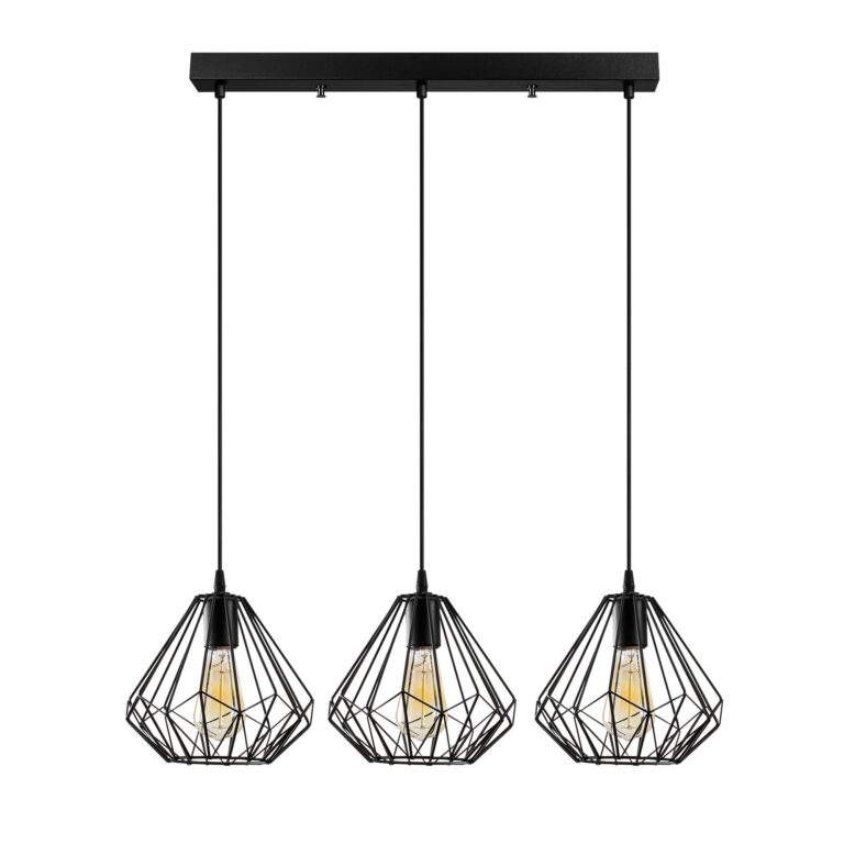 LUMI loftlampe - sort metal